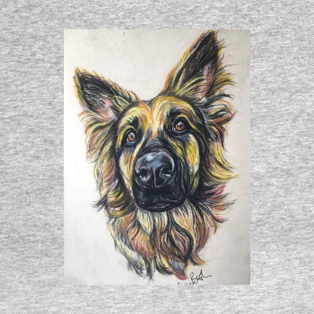 German Shepherd by Merlinsmates